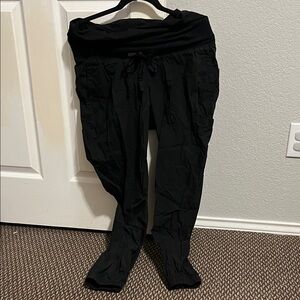 Maternity Old Navy Women's Black joggers